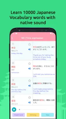 Japanese Study Kanji JLPT android App screenshot 4