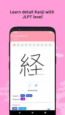 Japanese Study Kanji JLPT android App screenshot 5